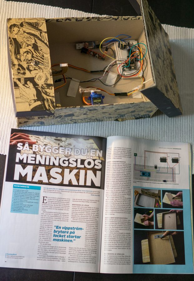 Så bygger du en meningslös maskin (Datormagazin 9 2016)