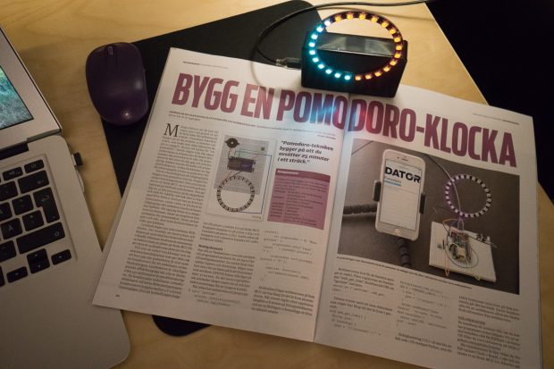 Bygg en Pomodoroo-klocka (Datormagazin 10 2016)