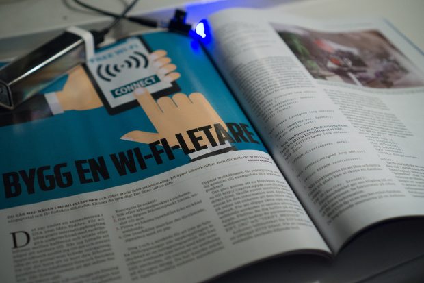 Bygg en WiFi-letare (Datormagazin 3 2017)